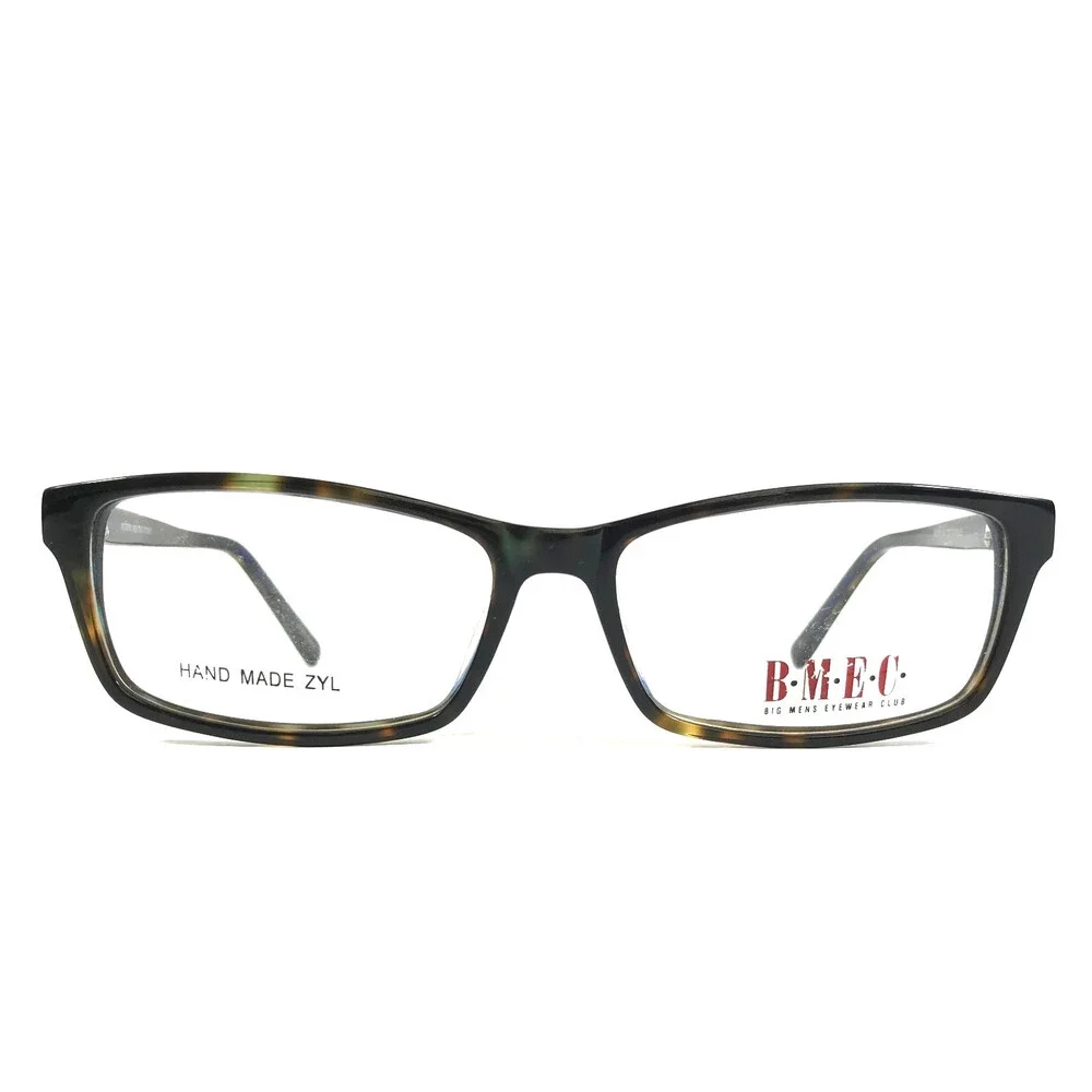 B.M.E.C. Eyeglasses Frames BIG TICKET TORTOISE/BLUE Rectangle Full Rim 56-16-145